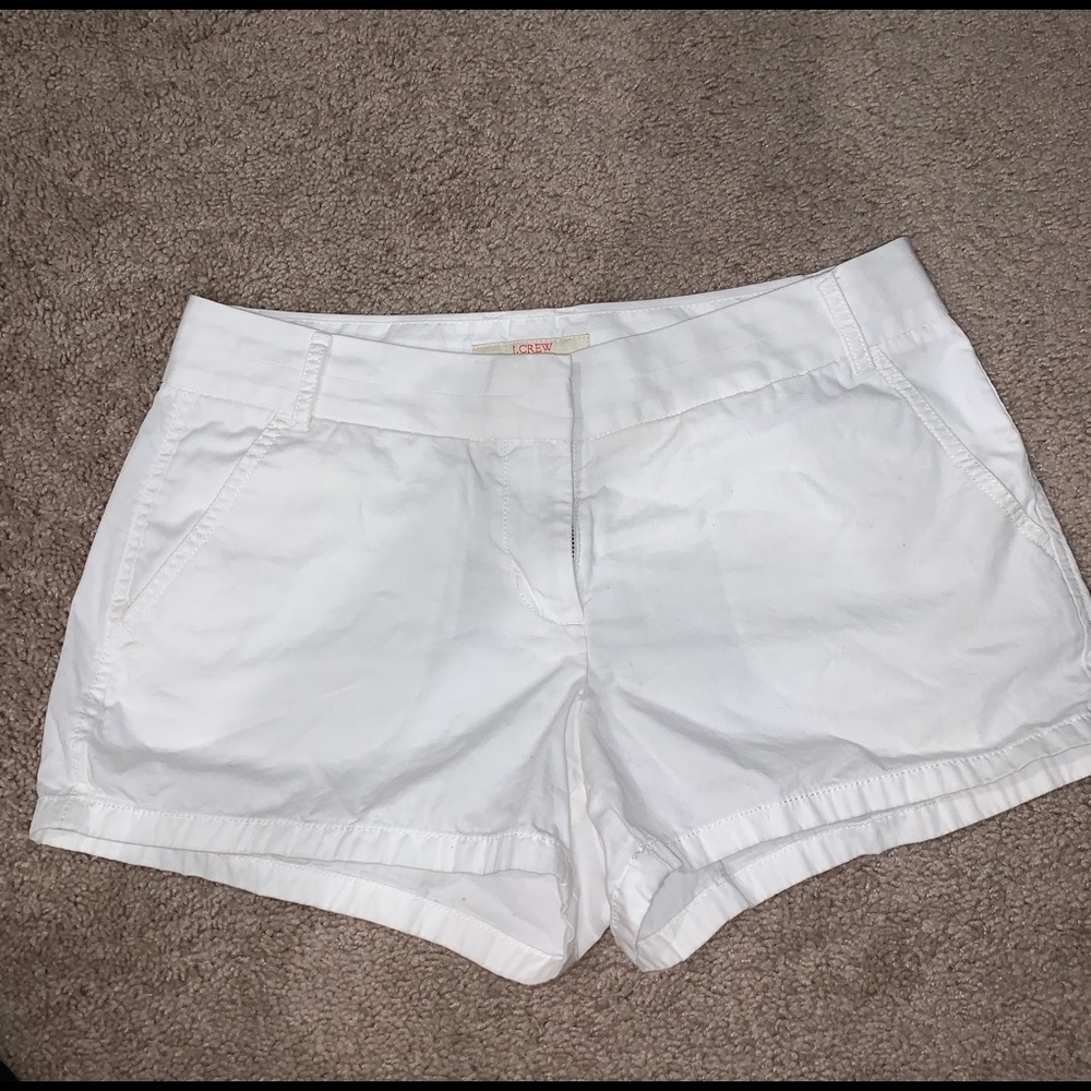 J crew broken in chino 100% cotton shorts
